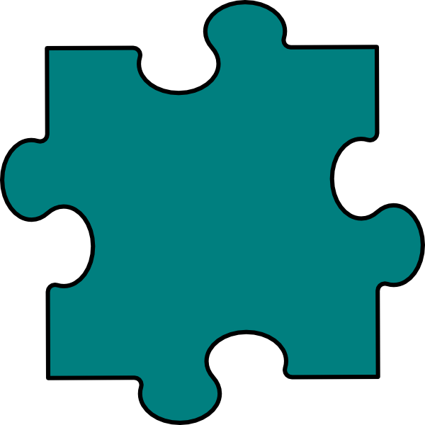 Puzzle Piece Clip Art Vector Free For Download