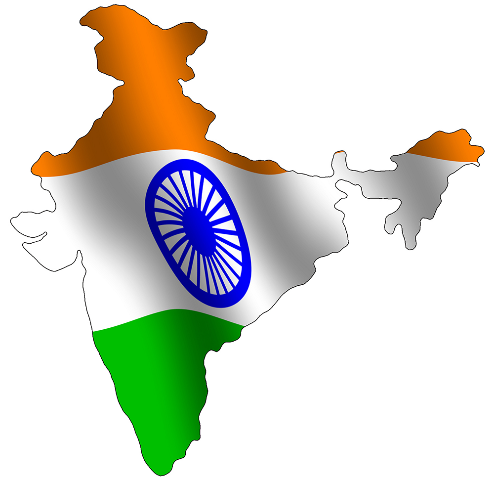 clipart map of india - photo #43