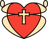 New Red Heart | Christian Heart Clipart