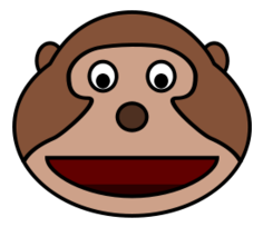 Sad Cartoon Monkey - ClipArt Best