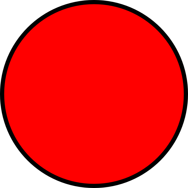 Red Circle SVG Downloads - Symbols - Download vector clip art online