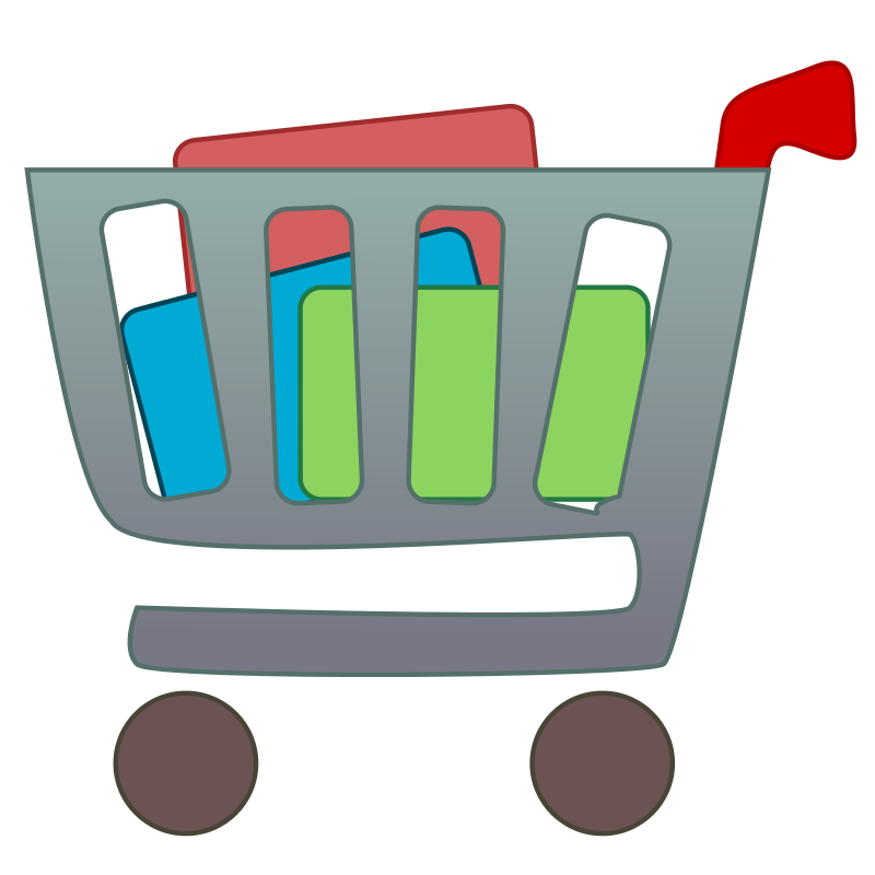 Free to Use & Public Domain Shopping Cart Clip Art