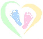Baby Footprint Border Pictures