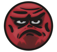 Angry Annoyed Circle Cs2 Cs3 Cs4 Cs5 Emoji Emoticon Face Frown ...