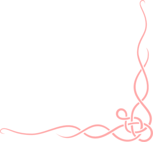Pink Scroll Ribbon Border clip art - vector clip art online ...