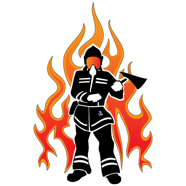 free firefighter logo clip art - photo #42