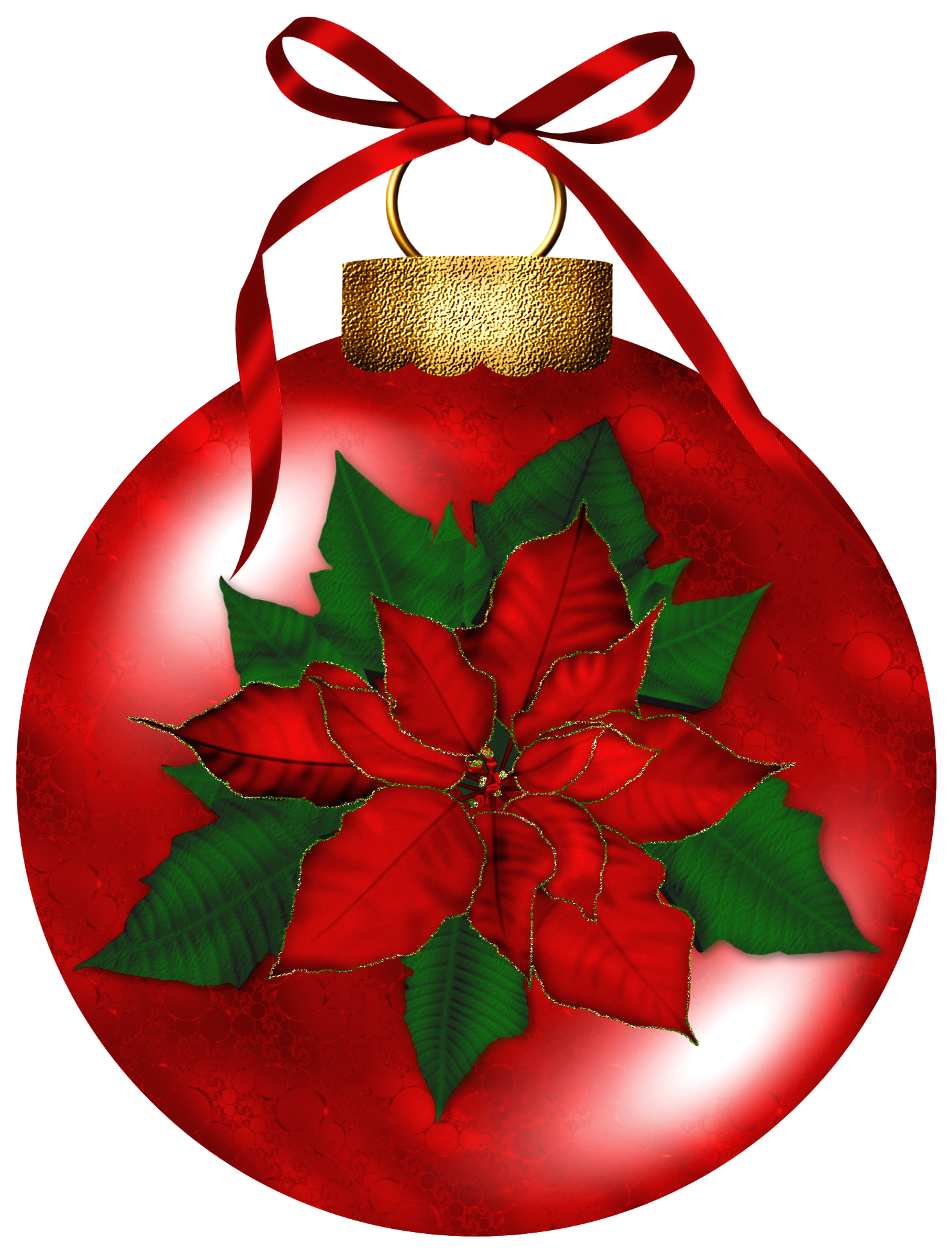 clip art christmas flower - photo #24