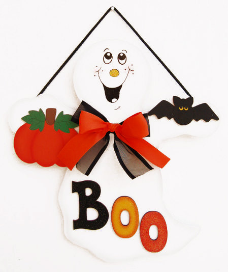 Cute Halloween Decor Ghost Sign Boo by UniquelyCraftedSigns
