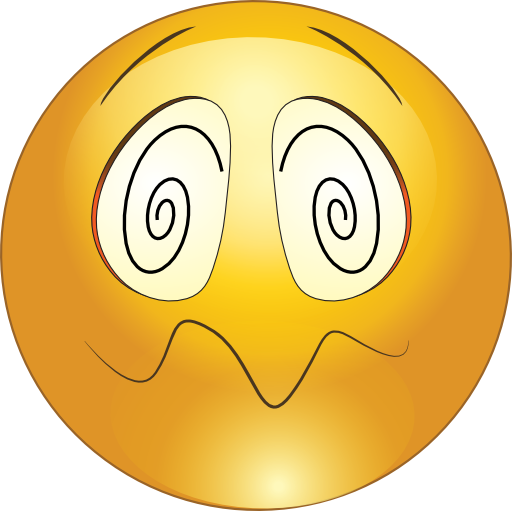 Hypnotized Smiley Emoticon Clipart Royalty Free ...