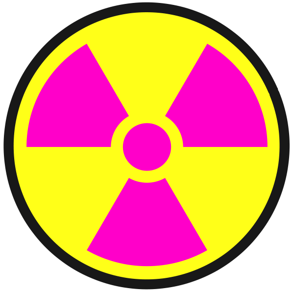 Nuclear Warning Sign Symbol - ClipArt Best