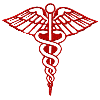 Occupational Emblems, Symbols - Health Professionals Embroidered ...