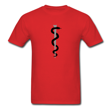 Rod of Asclepius - Medical Symbol T-Shirt ID: 4403701