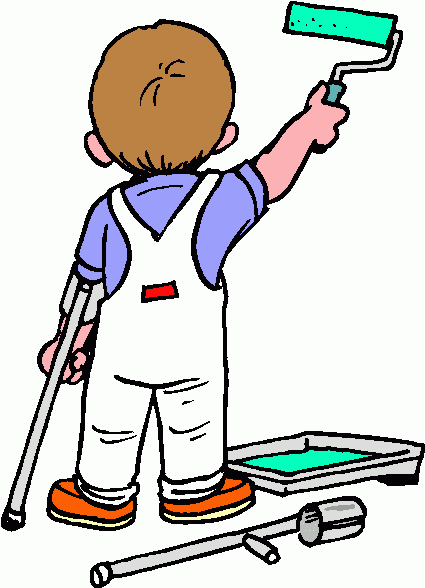 free clipart of house painters - photo #21