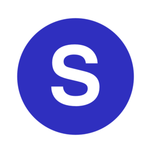 Letter S In A Cercle Blue clip art - vector clip art online ...