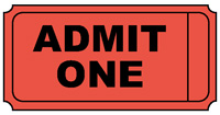 Free Printable Admit One Ticket Templates – Blank Downloadable PDFs