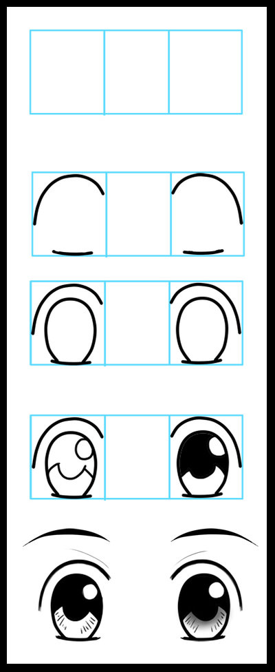 1,523 views How to Draw Anime Eyes 1