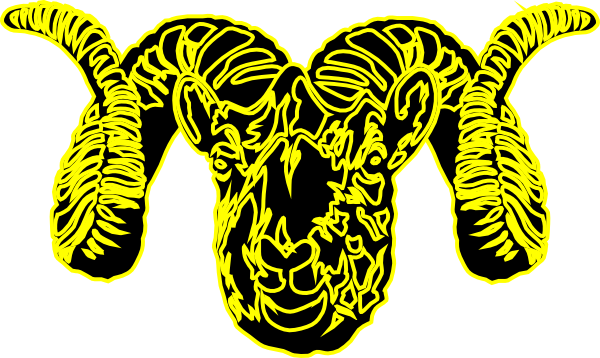 Rams Head clip art - vector clip art online, royalty free & public ...