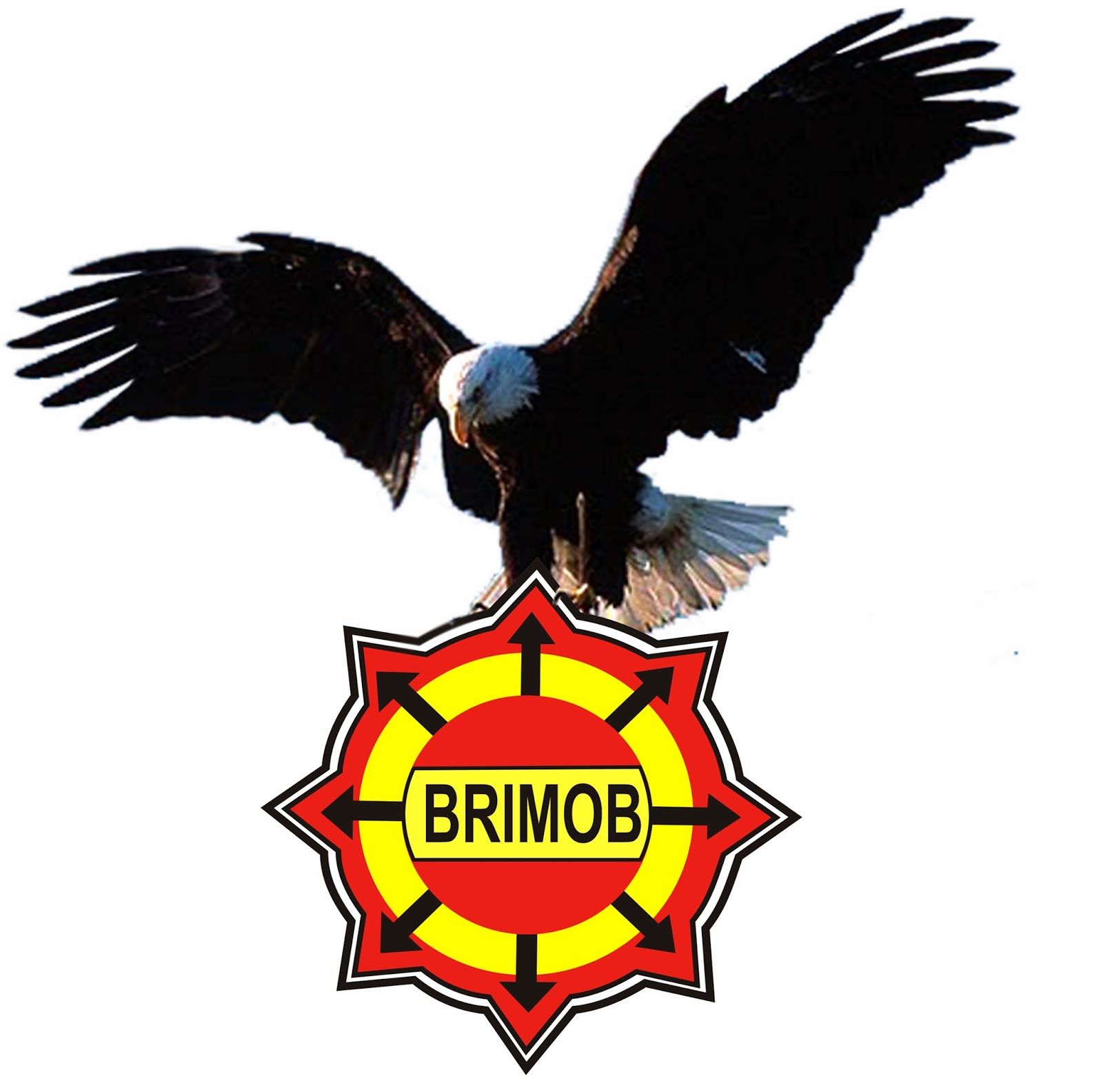 Logo Brimob Garuda | Babah Sulaeman
