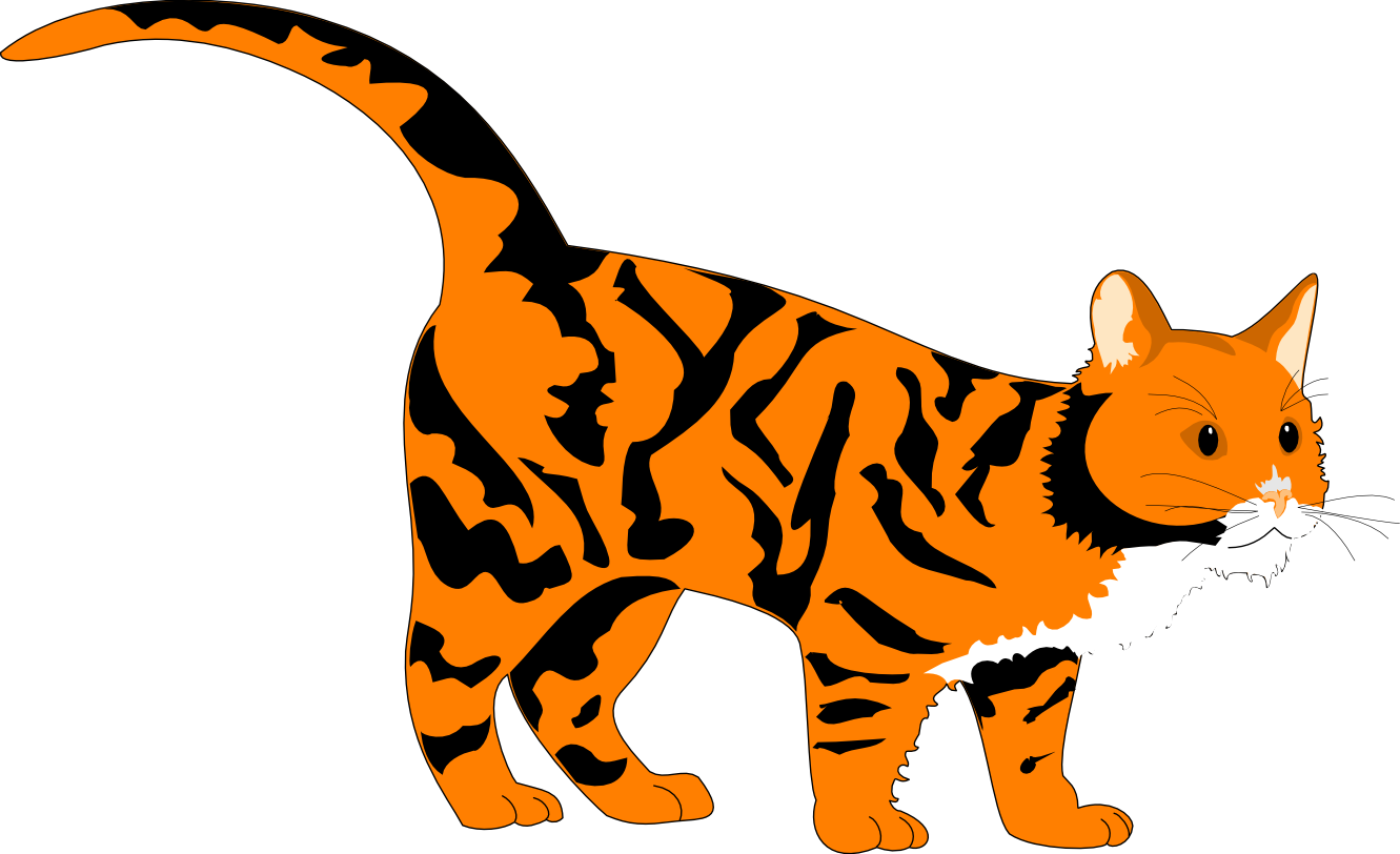 free tiger clipart vector - photo #24