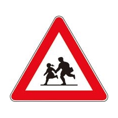 Eco - solvent printing warning triangle road reflective traffic ...