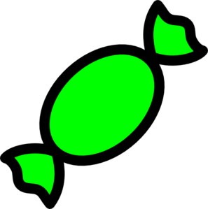 Bright Green Candy clip art - vector clip art online, royalty free ...