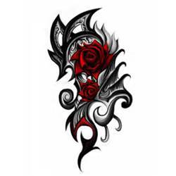 Sort Sorts Tattoo Rose Tribal Design 4 Free Download Picture #