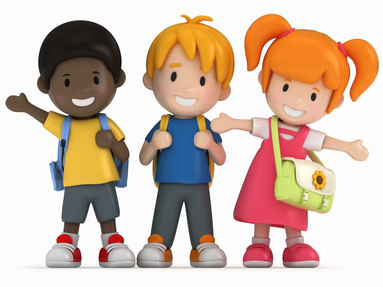 Cartoon kids clipart