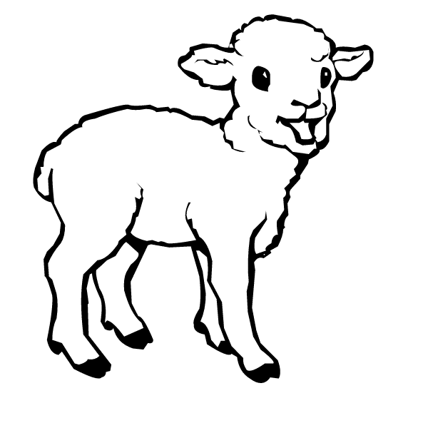 Clipart Lamb - Tumundografico