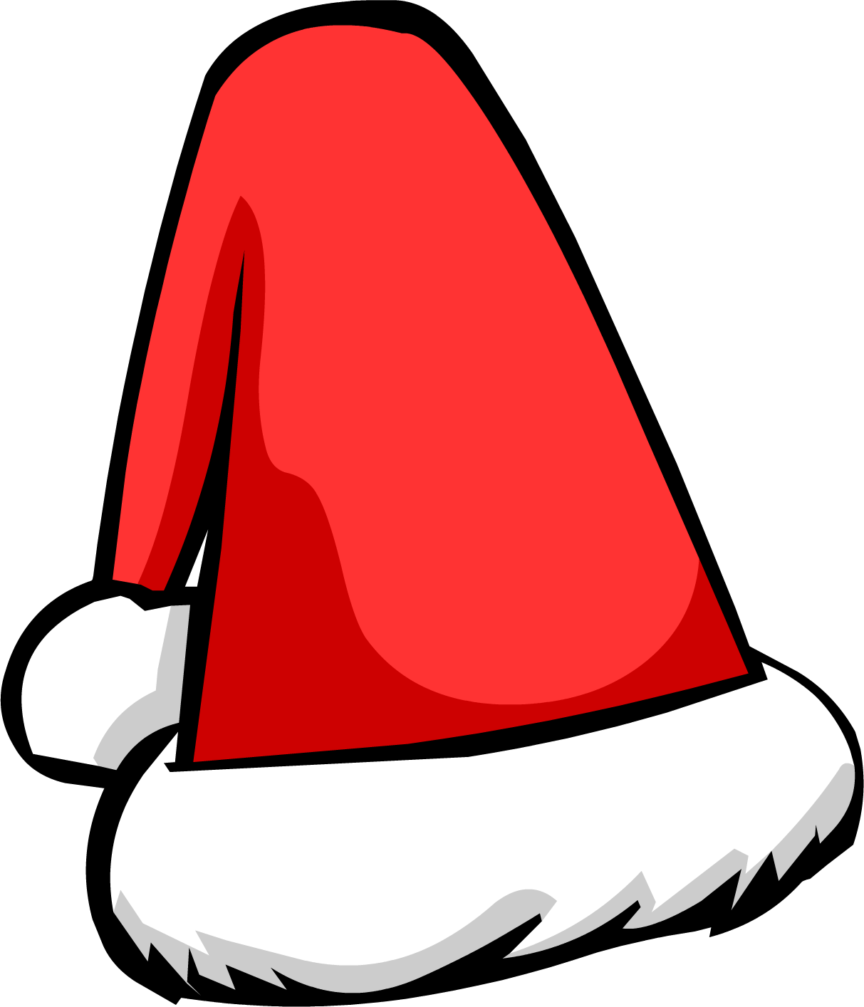 Santa hat cartoon clip art at vector clip art image - Cliparting.com
