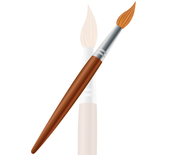 Free Paint Brush Vector Image | 123Freevectors