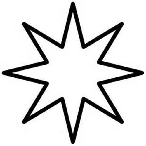 430 views Clipart black and white christmas star