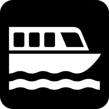 Map Symbols Boat clip art vector, free vectors
