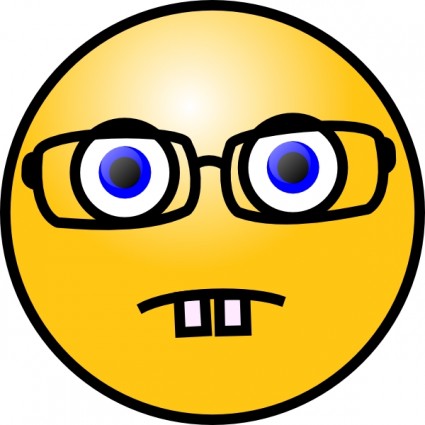 Smiley Face With Glasses clip - Free Clipart Images