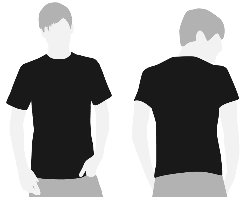 T Shirt Template Back Clipart - Free to use Clip Art Resource