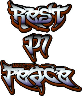 PSD Detail | rest in peace graffiti | Official PSDs