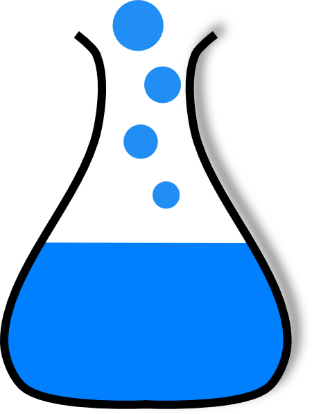 Clip Art Chemistry Flasks Clipart