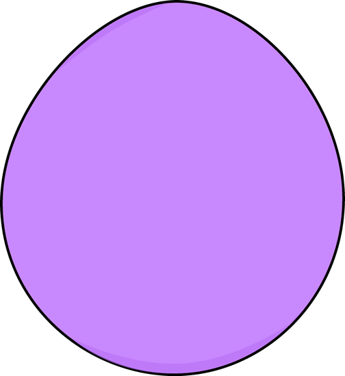 Purple Easter Egg Clip Art - Purple Easter Egg Image