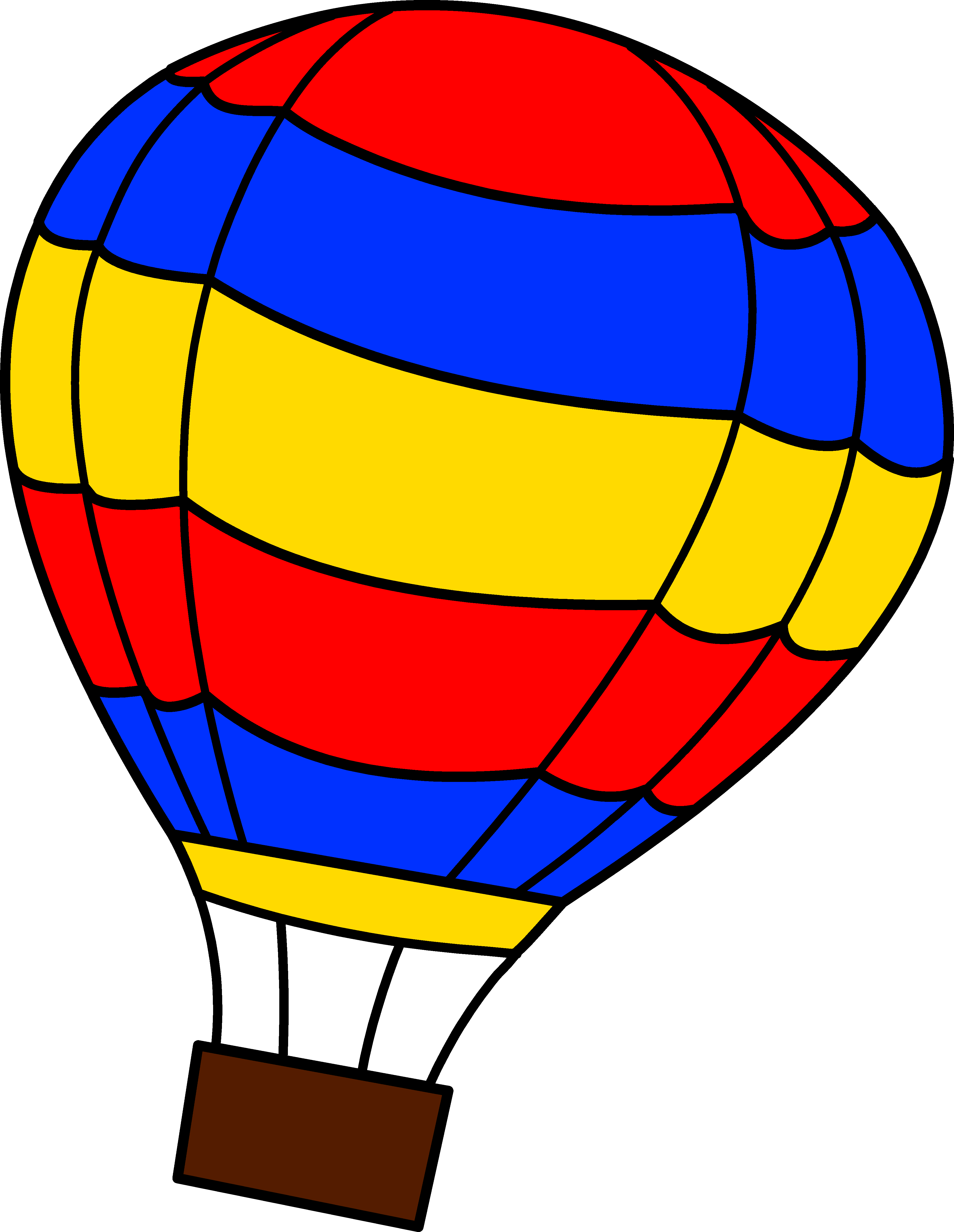 Hot Air Balloon Clip Art Png - Free Clipart Images