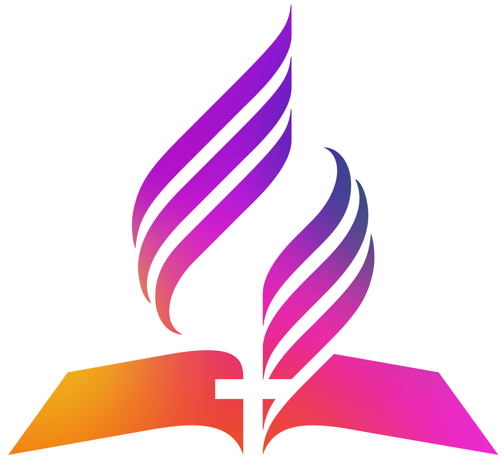 Rainbow Seventh day Adventist Logo Gay SDA Pride Icon Pushka Co