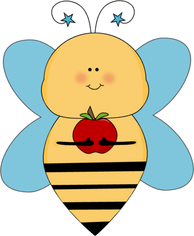 Cute bee clip art