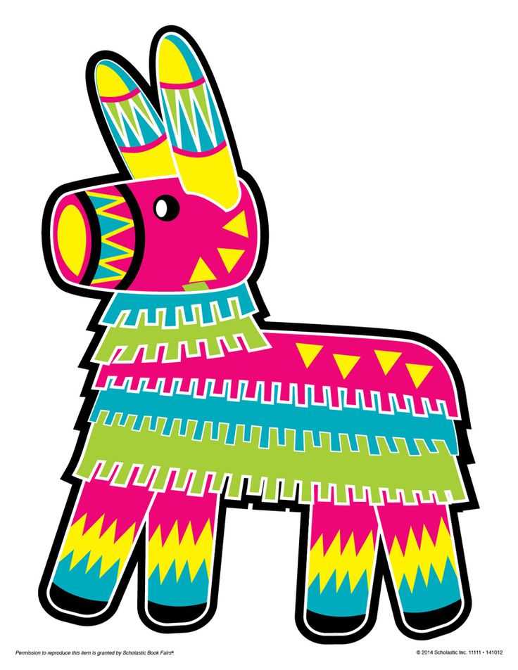 Pinata donkey cartoon google search mexican cliparts - Clipartix