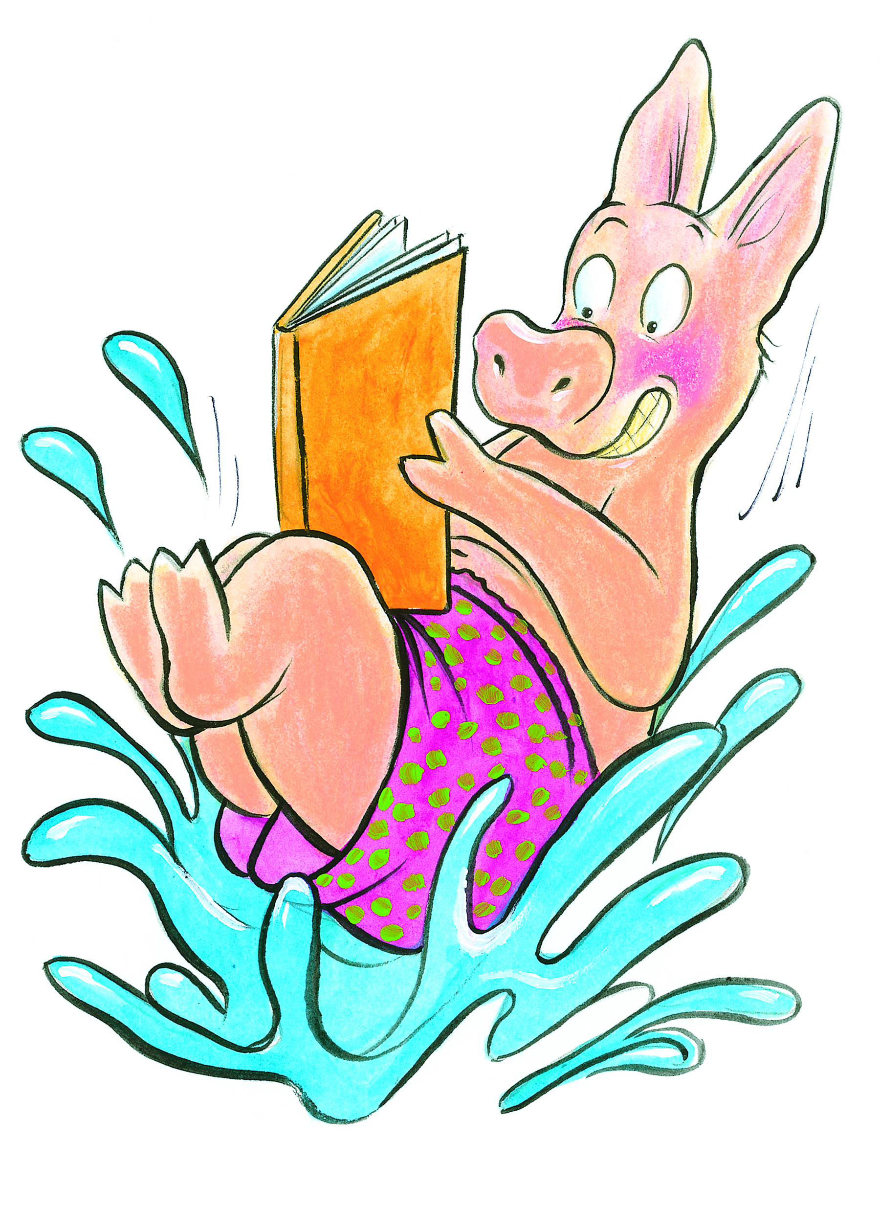 Summer Reading Clip Art