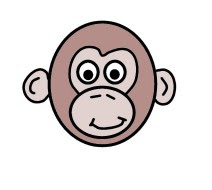 Journalism Club Blog: How to draw a cartoon monkey