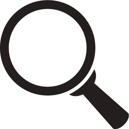 Magnifying class clipart