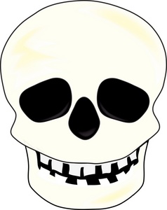 Happy Skull Clip Art – Clipart Free Download