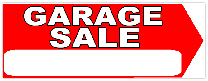GARAGE SALE 108 | Garage Sale Sign Templates