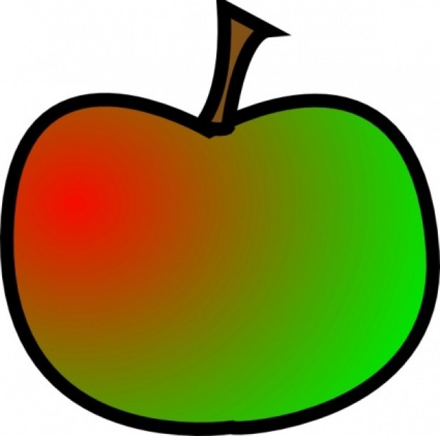 Bitten Green Apple Clipart - Free Clipart Images