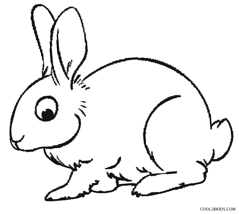 Printable Rabbit Coloring Pages For Kids | Cool2bKids