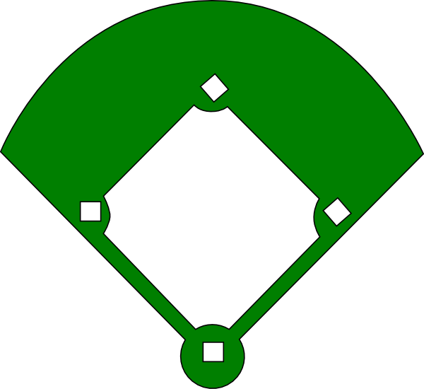 Blank Baseball Diamond Chart ClipArt Best