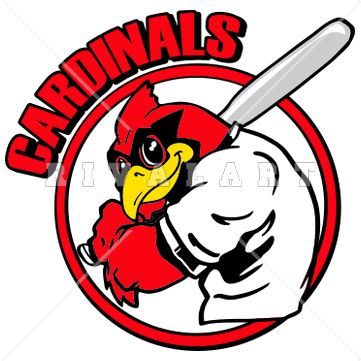 free cardinal baseball clipart - photo #31